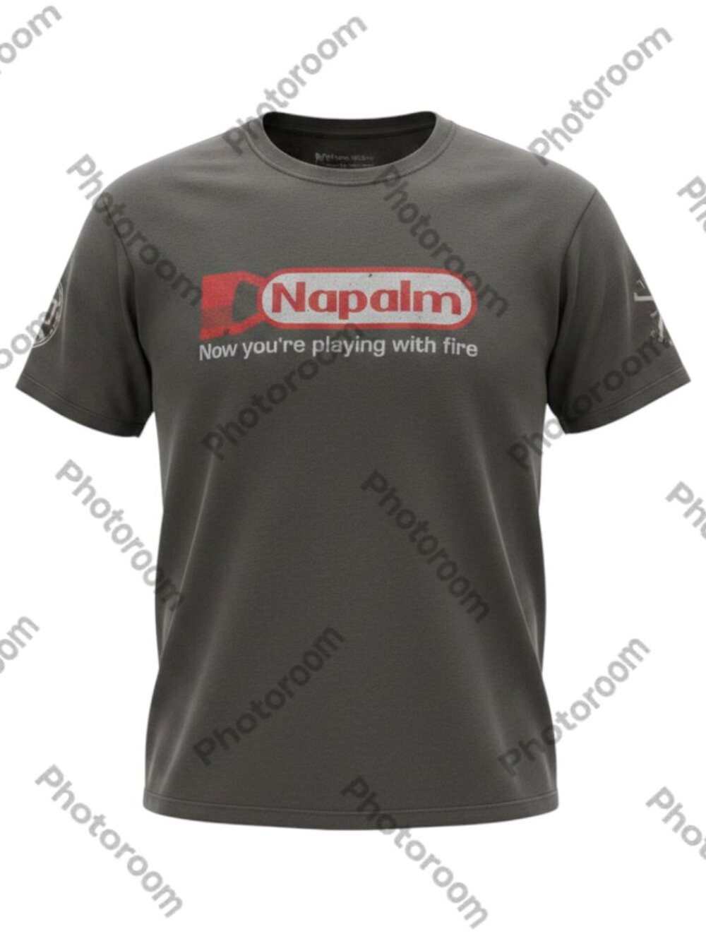 Grunt Style Men's Napalm Graphic Tee Unisex XXL Gray